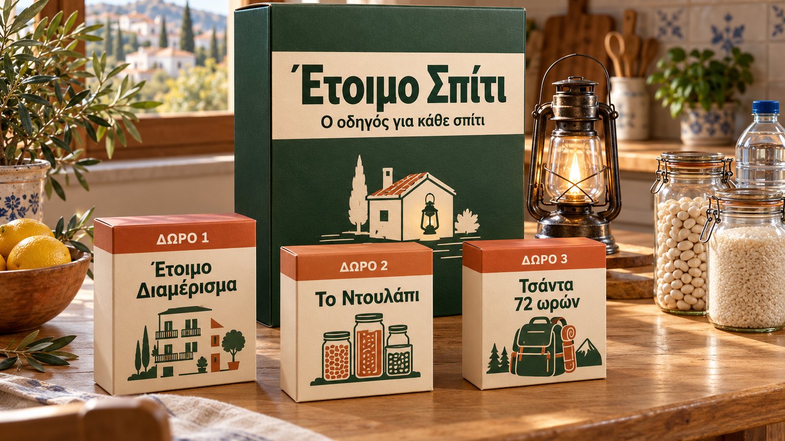 Έτοιμο Σπίτι: το κουτί με τον οδηγό και τα τρία δώρα